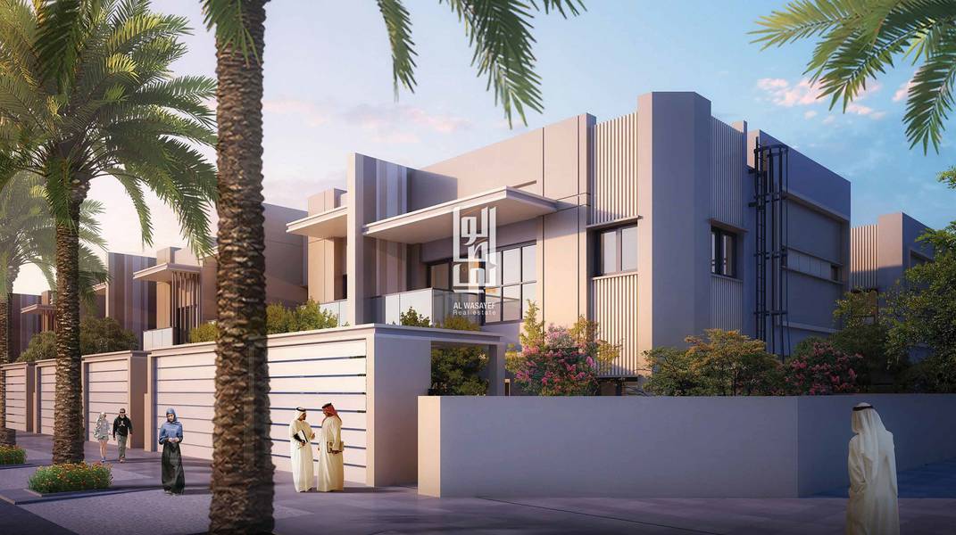 OWN your villa in Al maydan with 20% down payment ..