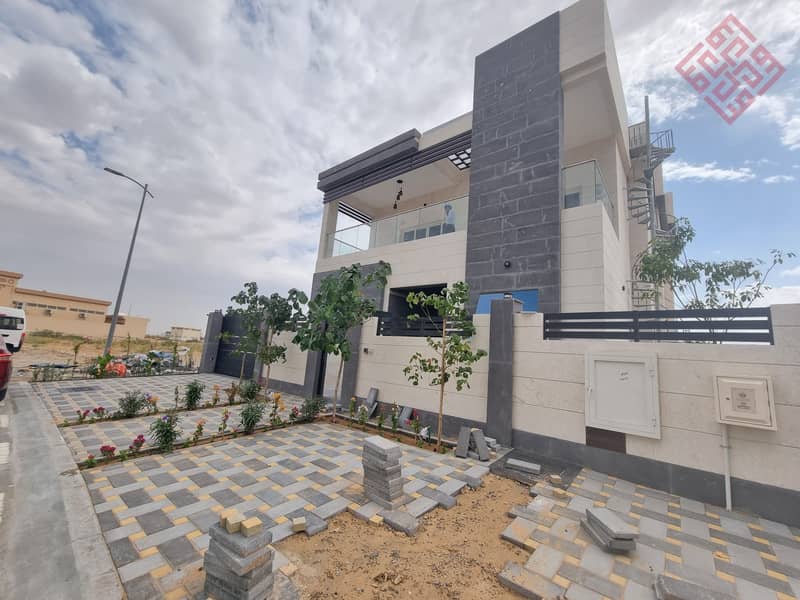 Lavish Brand New 5 Bedroom Villa with Furniture Available For Rent In Sharjah