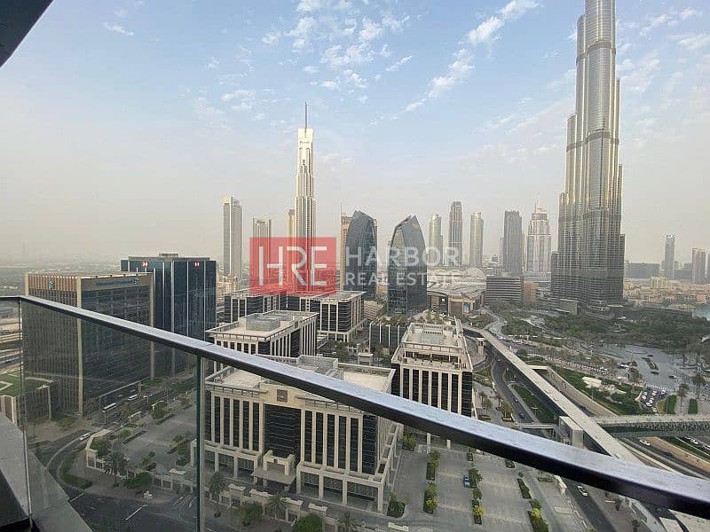 Burj Khalifa View | Vacant and Spacious | Bills Included