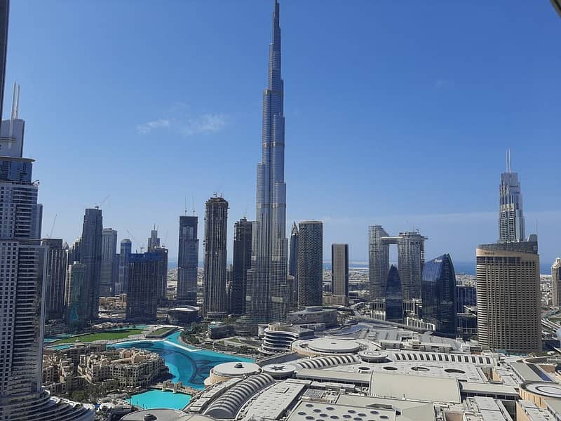 High floor| Fully Furnished|  Burj and Fountain Views