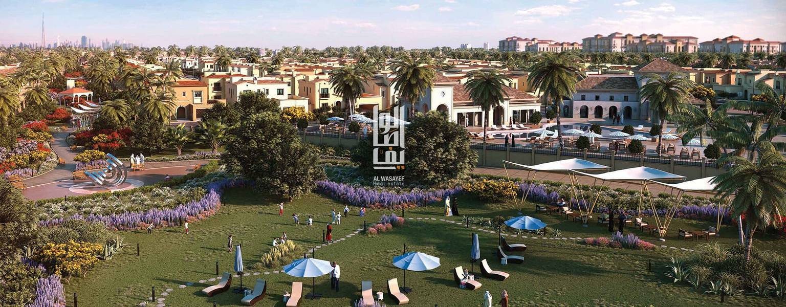Save 100% DLD Waiver townhouse in dubailand