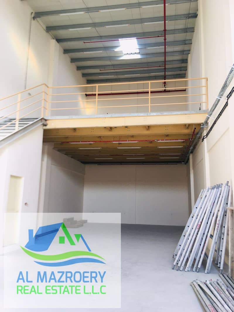 2500 square feet warehouse available with power 30KV AJMAN  JURF INDUSTRIAL  GOOD DEAL