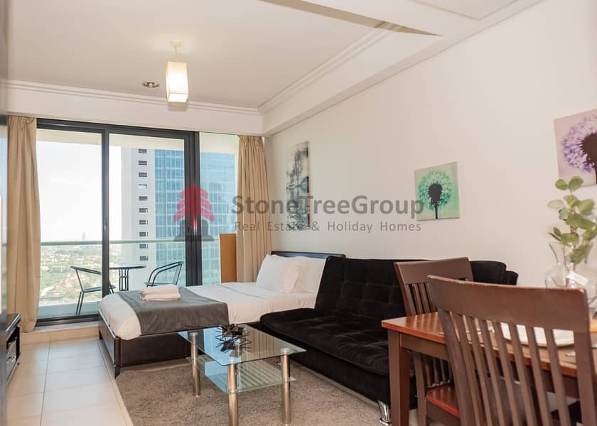 位于朱美拉湖塔 (JLT)，JLT J区，金冠景观2号公寓 的公寓 7800 AED - 6967827