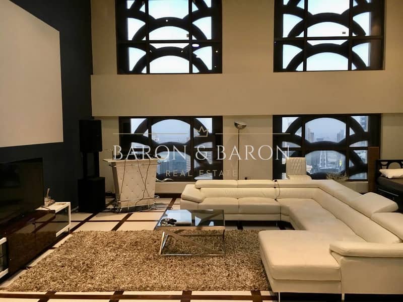 Exclusive JBR Loft Apartment | Large 2 Bedroom | Amazing Marina View | Sadaf 6 | FULLY FURNISHED