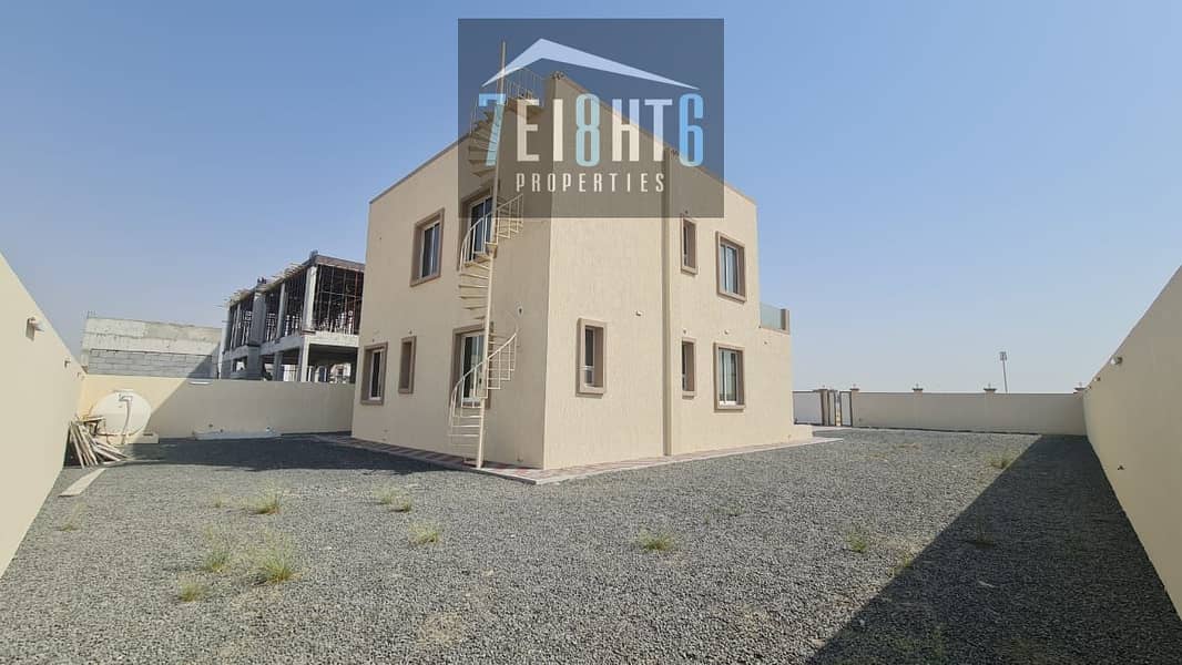 Beautifully presented: 4 b/r independent villa + maid room+ garden for rent in Wadi Shabak Beautifully presented: 4 b/r independent villa + maid room+ garden for rent in Wadi Shabak
