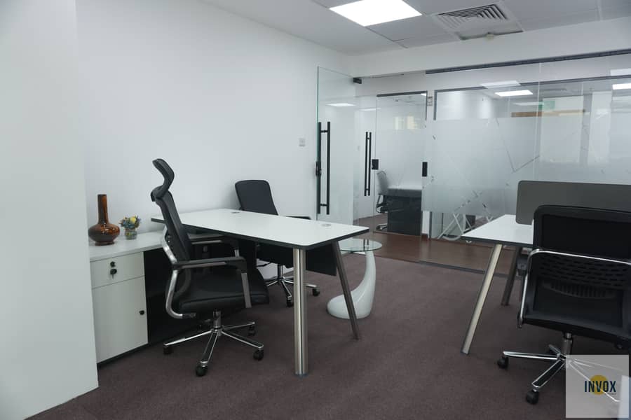 Fully Furnished New Serviced Offices Available for rent in Dubai National Insurance Building, Port Saeed, Deira.
