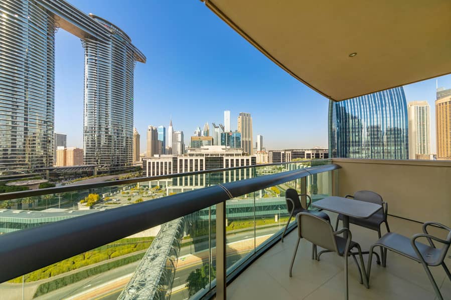 位于迪拜市中心，景观高塔，景观1号高塔 2 卧室的公寓 47300 AED - 4649902