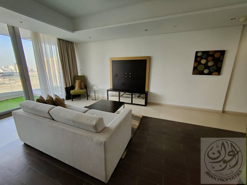 GOLF & CANAL VIEW - LUXURIES 1 BED FURNISHED