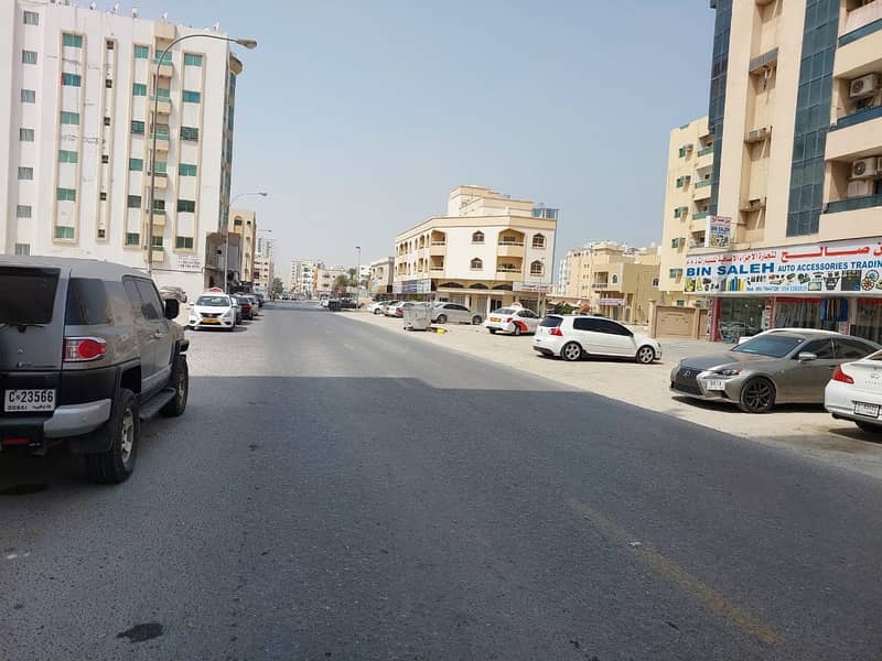 Commercial land ( G + 6 )  Nakheel 1  area- Freehold - 13120 sqfts - in Ajman