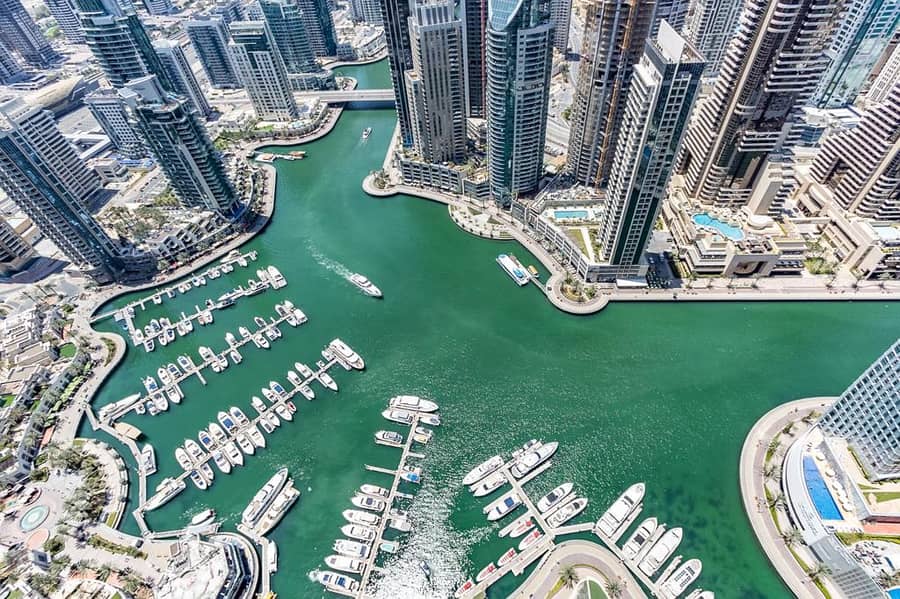 位于迪拜码头，滨海之门，滨海之门2号 3 卧室的公寓 5500000 AED - 7526326