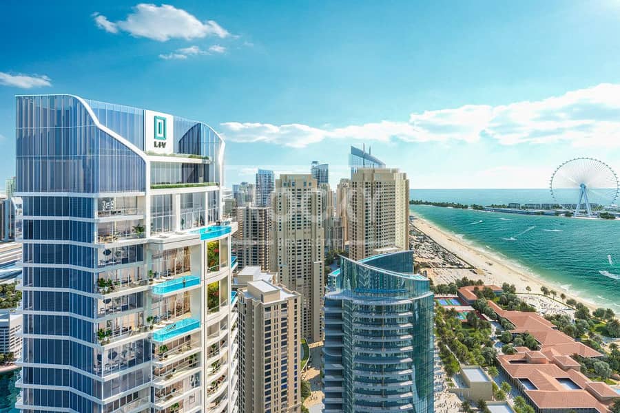 位于迪拜码头，奢华生活大厦 4 卧室的顶楼公寓 23999548 AED - 7682011