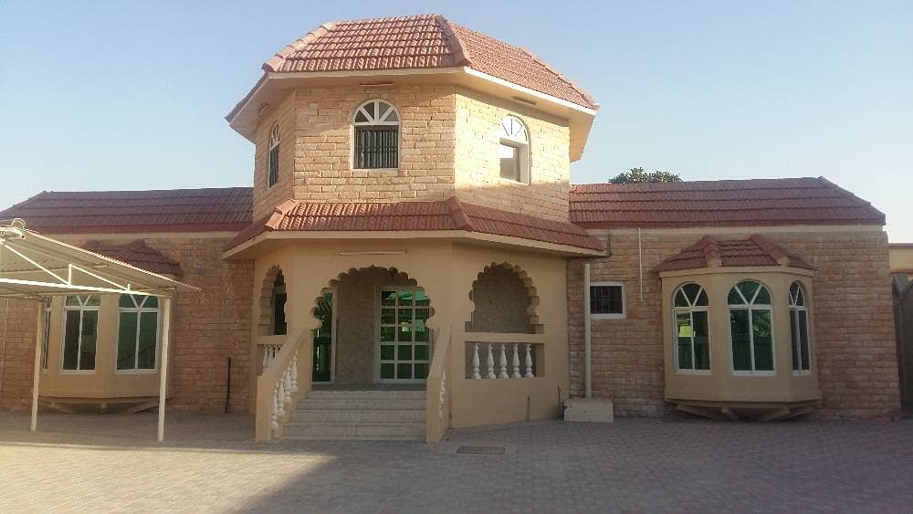 5 bedrooms 1 big hall 3 bathroom 1 Maid Room with attached bath and Spacious Compound