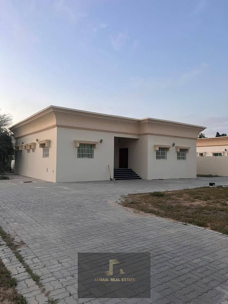 For sale villa in Al Qarayen area in\great location corner on two main streets opposite the Mosque
