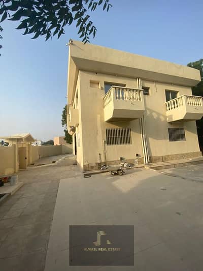 For rent a corner house in Al Shahba area in Sharjah . Two  floors .