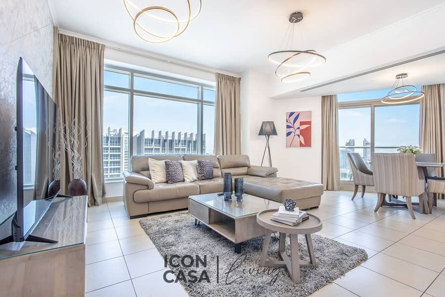 位于迪拜市中心，景观高塔，景观高塔C座 1 卧室的公寓 16000 AED - 6418087