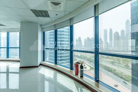 Office for Sale in Jumeirah Lake Towers (JLT), Dubai - Fitted and Partitioned Office | Mid Floor
