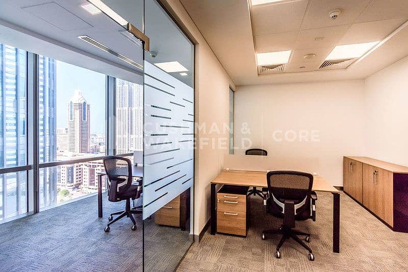 Fitted Office  | Chiller and DEWA Inclusive