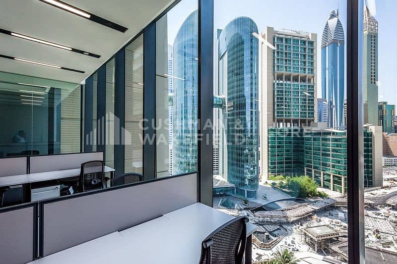 Premium Office | Mid Floor | Fitted Furnished