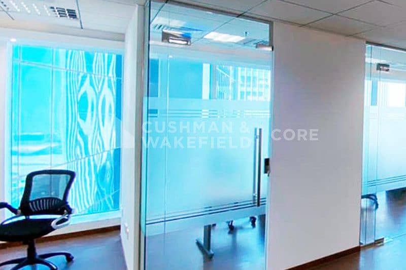 Available Office | Glass Partitioned | DED License