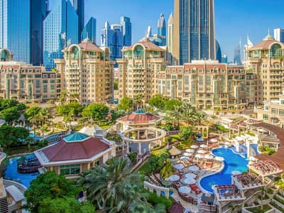 شقة فندقية 2 غرفة نوم للايجار في مركز دبي المالي العالمي، دبي - شقة فندقية في فندق روضة المروج،مجمع المروج،مركز دبي المالي العالمي 2 غرف 210000 درهم - 7687389