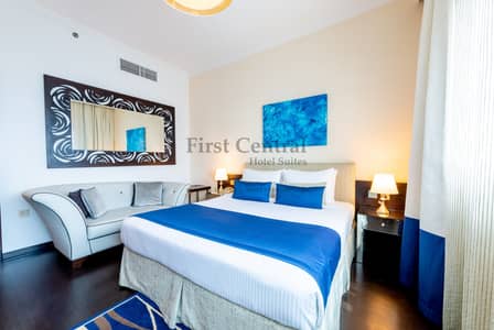 芭莎综合社区（Tecom）， 迪拜 单身公寓待租 - 位于芭莎综合社区（Tecom），第一中心酒店式公寓 的公寓 6026 AED - 7688051