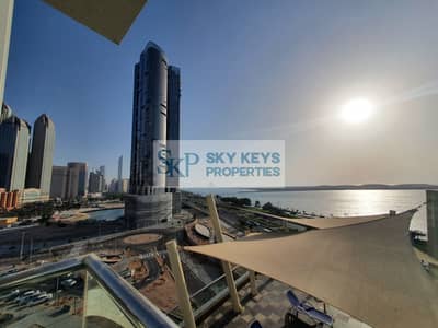 1 Bedroom Apartment for Rent in Corniche Area, Abu Dhabi - Hot deal l Sea View | Amazing Balcony