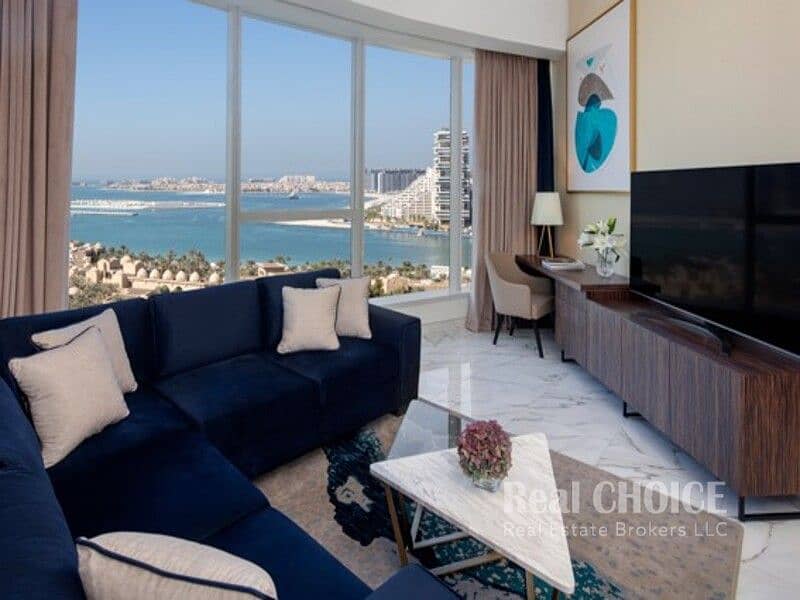Апартаменты в отеле в Дубай Медиа Сити，Отель Авани Плам Вью Дубай, 2 cпальни, 245000 AED - 6451599