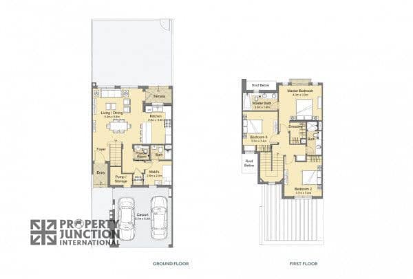 5 3 Bed+Maid Townhouse 40/60 Payment Plan