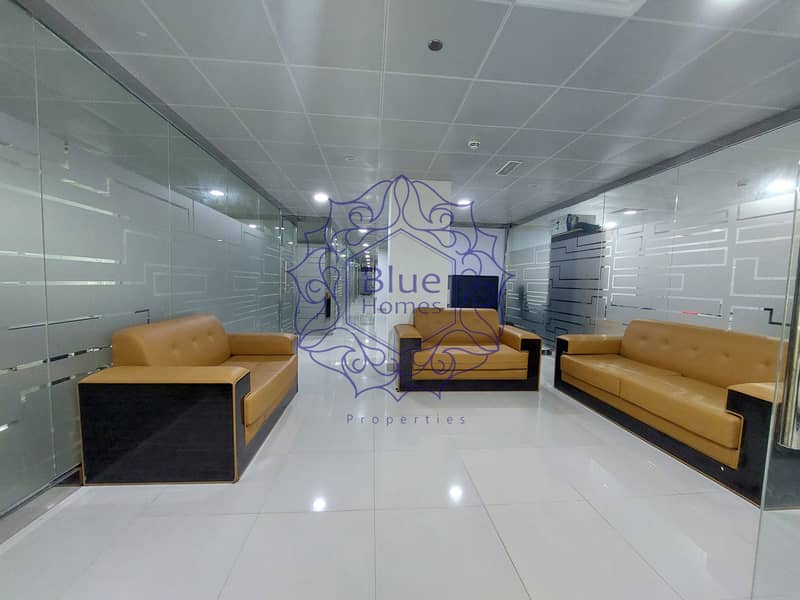 CHILLER DEWA AND WIFI FREE OFFICE FOR RENT IN AL BARSHA 1
