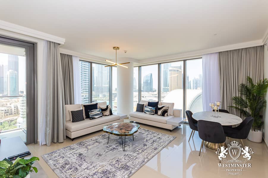 Квартира в Дубай Даунтаун，Бульвар Пойнт, 2 cпальни, 56000 AED - 5470958