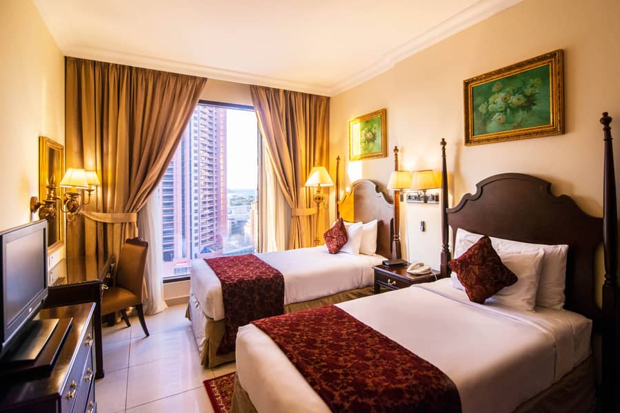 Апартаменты в отеле в Шейх Зайед Роуд, 1 спальня, 8000 AED - 7690253