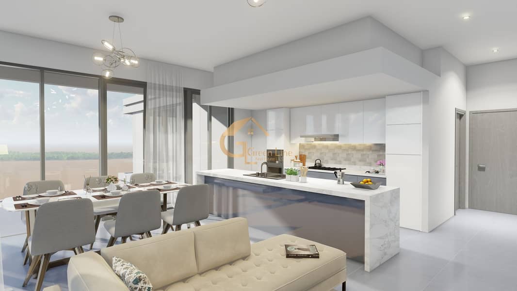 Soon to Rise Modern Apartment in JVC with Easy  Post-handover Payment Plan