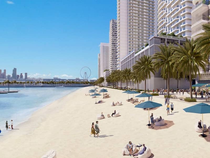 位于迪拜港，艾玛尔海滨社区，Address海滩之门公寓小区 1 卧室的公寓 3500000 AED - 7440732