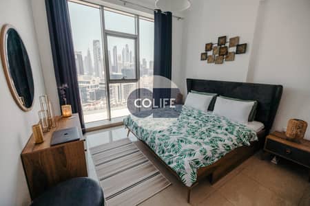1 Bedroom Flat for Rent in Business Bay, Dubai - Amazing Burj Khalifa view | fully-furnished | bills included
