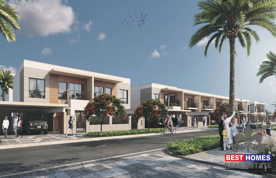 4 Year's Payment Plan Town House For Sale In 1st Gated Community Al Azha, Ajman