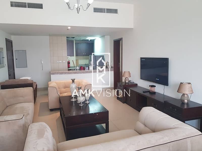 Fully Furnished1 BR  with Lake  View in Stadium Point