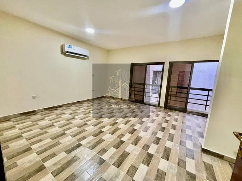 AMAZING DEAL !! NEW 1BHK W BALCONY AND COVERED PARKING IN ALMUROOR AREA . . . . .
