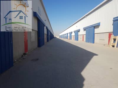 Warehouse for Rent in Al Sajaa, Sharjah - BRAND NEW 3550 SQFT WAREHOUSE  FOR STORAGE MAIN ROAD