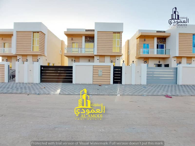 Own a villa with a distinctive design, at a very attractive price, in the strongest and most beautiful areas of Ajman, without down payment