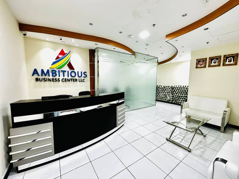FURNISHED OFFICES CLOSE TO METRO  FOR AED 21,218/-