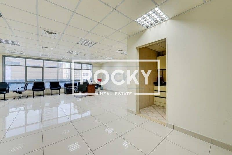 Amazing 950 Sq. Ft Office with Central A/C | Sharjah