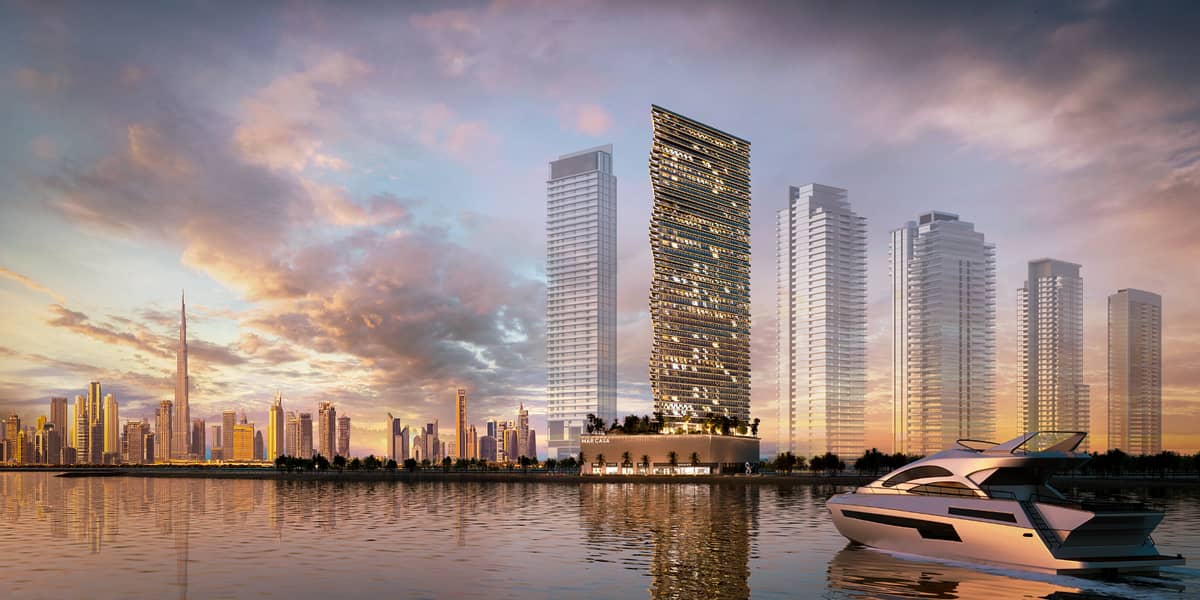 位于迪拜海港城，海洋之家大厦 3 卧室的顶楼公寓 5332400 AED - 7281828