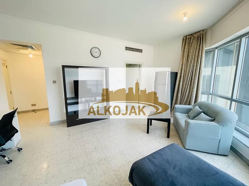 Fully Furnished Room Prime Location  |Bills Inclusive| Khalidiya Area