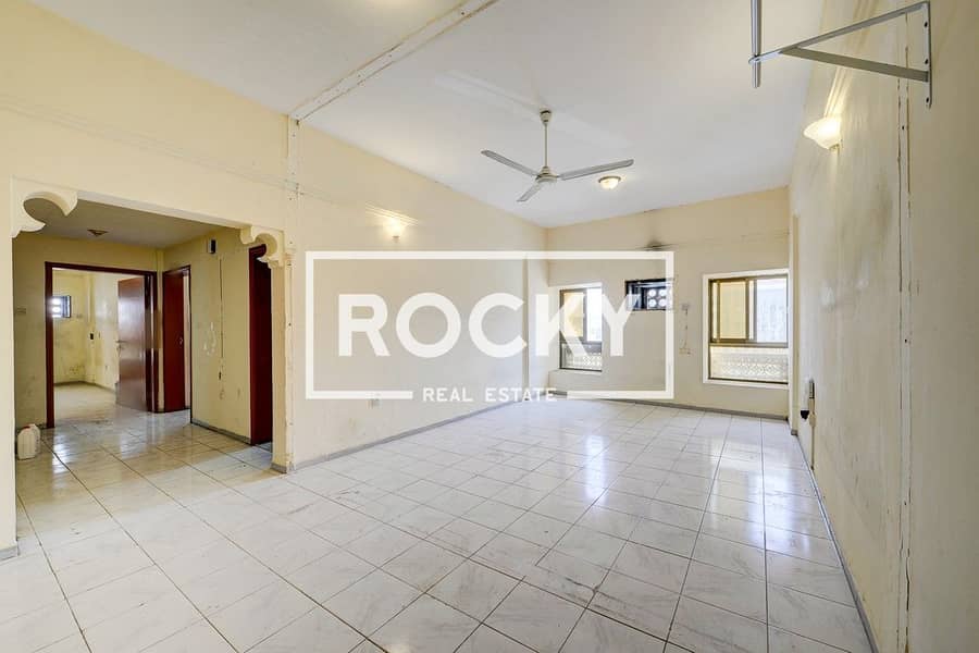 Attractive 2 B/R with Window A/C | Near to Clock Tower | Deira