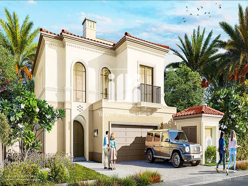 🏡 Elite Villa 3 BR | High-end Finishing | Multi-Payment Plan |