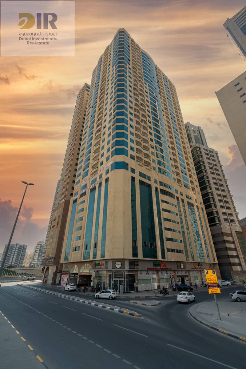 شقة في برج الكوثر،النهدة 2 غرف 33000 درهم - 5498664 شقة في برج الكوثر،النهدة 2 غرف 33000 درهم - 5498664