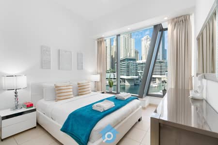 迪拜码头， 迪拜 1 卧室单位待租 - 位于迪拜码头，置银大厦，置银大厦B座 1 卧室的公寓 10800 AED - 7664911