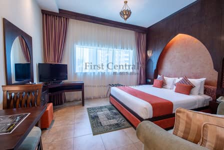 芭莎综合社区（Tecom）， 迪拜 酒店式公寓待租 - 位于芭莎综合社区（Tecom），第一中心酒店式公寓 的酒店式公寓 5050 AED - 7644202