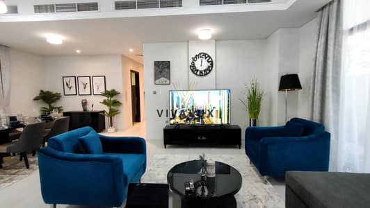 6 Bedroom Villa for Rent in DAMAC Hills, Dubai - Independent Villa | Fully Furnished | Park View