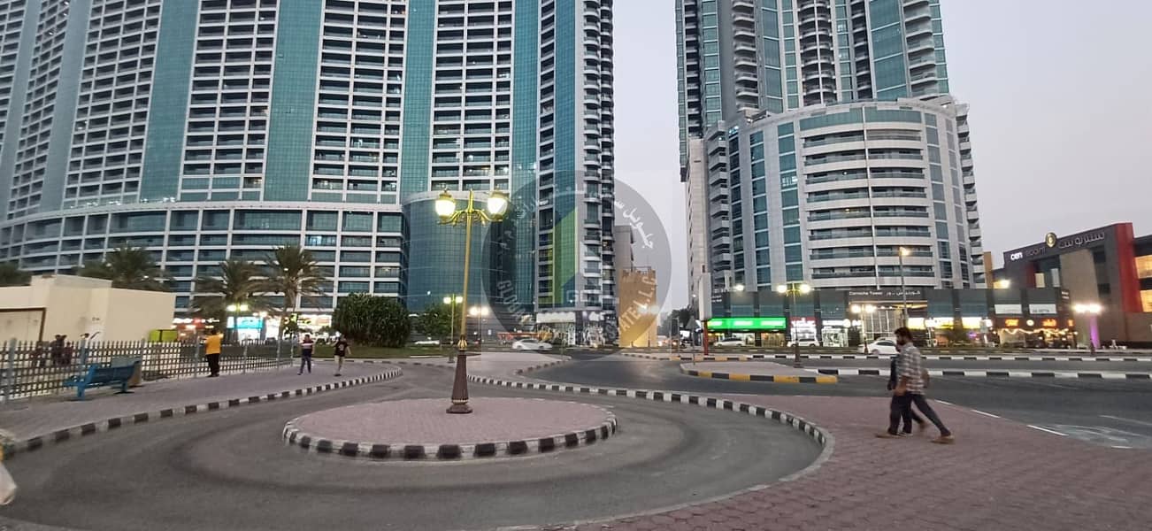 SPACIOUS  !!! FULL SEA VIEW CLOSED KITCHEN 2 BHK FOR SALE IN CORNICHE RESIDENCE TOWER WITH PARKING